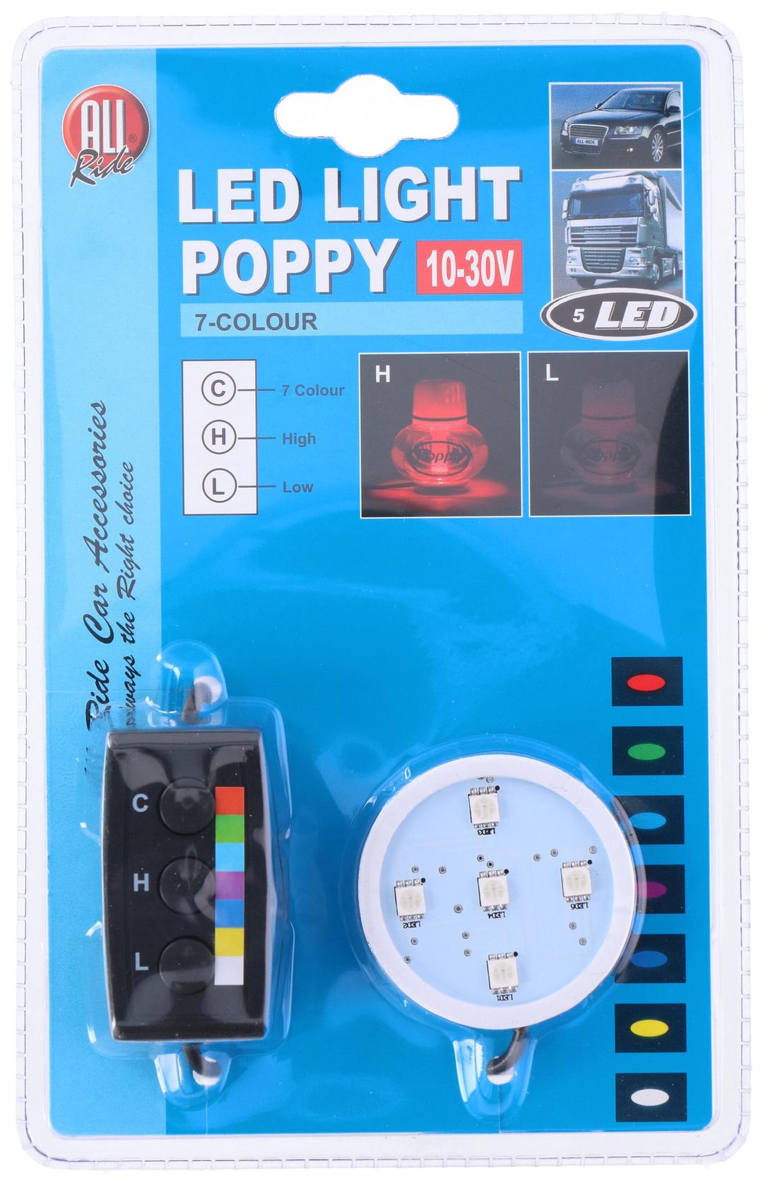 Ljusplatta till Poppy - LED RGB